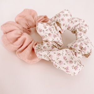 Handmade scrunchies ✨